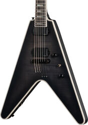 Modern Flying V Prophecy - obsidian storm satin