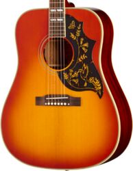 Folk-gitarre Epiphone 1960 Hummingbird Reissue - Heritage Cherry Sunburst