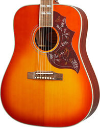 Folk-gitarre Epiphone Inspired by Gibson Hummingbird - Aged cherry sunburst