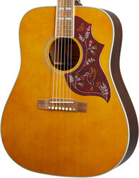 Folk-gitarre Epiphone Inspired by Gibson Hummingbird - Aged antique natural 
