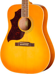 Folk-gitarre Epiphone Hummingbird Tribute LH - heritage sunburst