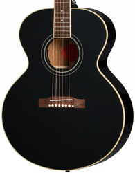 Folk-gitarre Epiphone Inspired By Gibson J-180 LS - Ebony