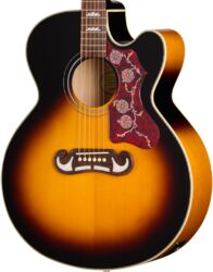 Folk-gitarre Epiphone IBG J-200 Studio EC - Vintage sunburst