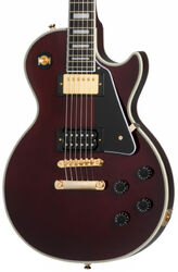 Single-cut-e-gitarre Epiphone Jerry Cantrell Wino Les Paul Custom - Wine red