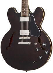 Signature-e-gitarre Epiphone Jim James ES-335 - Seventies walnut