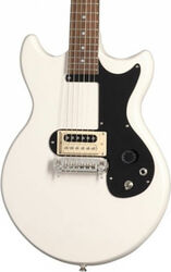 Single-cut-e-gitarre Epiphone Joan Jett Olympic Special - Aged classic white