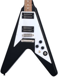 Signature-e-gitarre Epiphone Kirk Hammett 1979 Flying V - Ebony