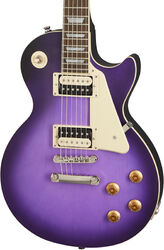 Single-cut-e-gitarre Epiphone Les Paul Classic Modern - Worn purple