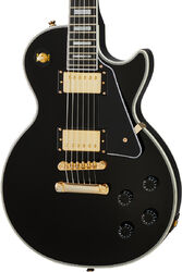 Single-cut-e-gitarre Epiphone Les Paul Custom - Ebony