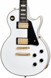 Single-cut-e-gitarre Epiphone Inspired By Gibson Les Paul Custom - Alpine white