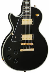 E-gitarre für linkshänder Epiphone Les Paul Custom LH - Ebony