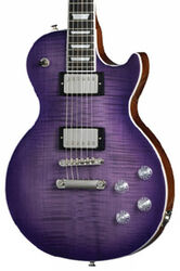 Single-cut-e-gitarre Epiphone Inspired By Gibson Les Paul Modern Figured - Purple burst