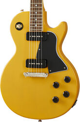 Single-cut-e-gitarre Epiphone Les Paul Special - Tv yellow