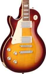 Single-cut-e-gitarre Epiphone Original Les Paul Standard 60s Figured LH - Iced tea burst