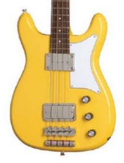 Solidbody e-bass Epiphone Newport Bass - Sunset yellow
