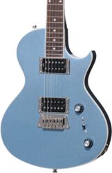 Single-cut-e-gitarre Epiphone Nighthawk Studio Waxx Signature - Pelham blue