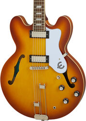 Semi-hollow e-gitarre Epiphone Riviera - Royal tan