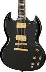 Double cut e-gitarre Epiphone SG Custom - Ebony