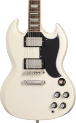 Double cut e-gitarre Epiphone 1961 Les Paul SG Standard - Aged classic white