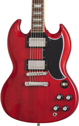 Double cut e-gitarre Epiphone 1961 Les Paul SG Standard - Aged sixties cherry