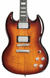 Double cut e-gitarre Epiphone Inspired By Gibson SG Modern Figured - Mojave burst