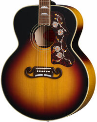 Folk-gitarre Epiphone Inspired By Gibson 1957 SJ-200 - vintage sunburst