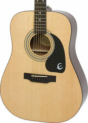 Westerngitarre & electro Epiphone Songmaker DR-100 - Natural gloss