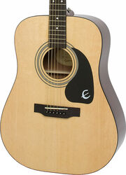 Folk-gitarre Epiphone Songmaker DR-100 - Natural gloss