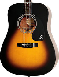 Folk-gitarre Epiphone Songmaker DR-100 - Vintage sunburst