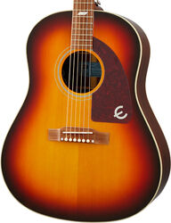 Folk-gitarre Epiphone Masterbilt Texan - Faded cherry