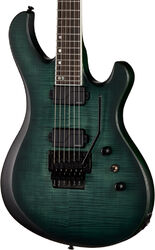 Modern Victory Prophecy - aqua smoke satin