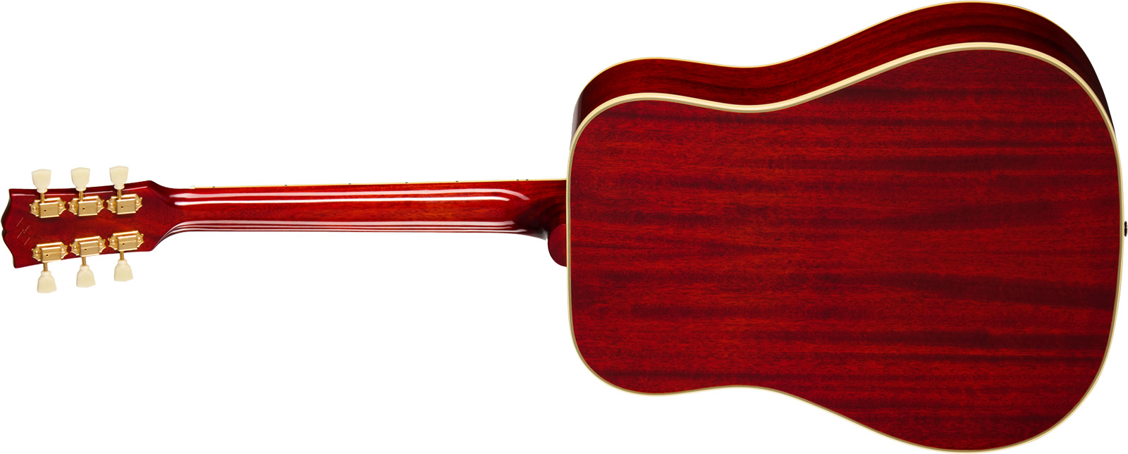 Epiphone Hummingbird 1960 Reissue Inspired By Gibson Dreadnought Epicea Acajou Rw - Heritage Cherry Sunburst - Folk-Gitarre - Variation 1