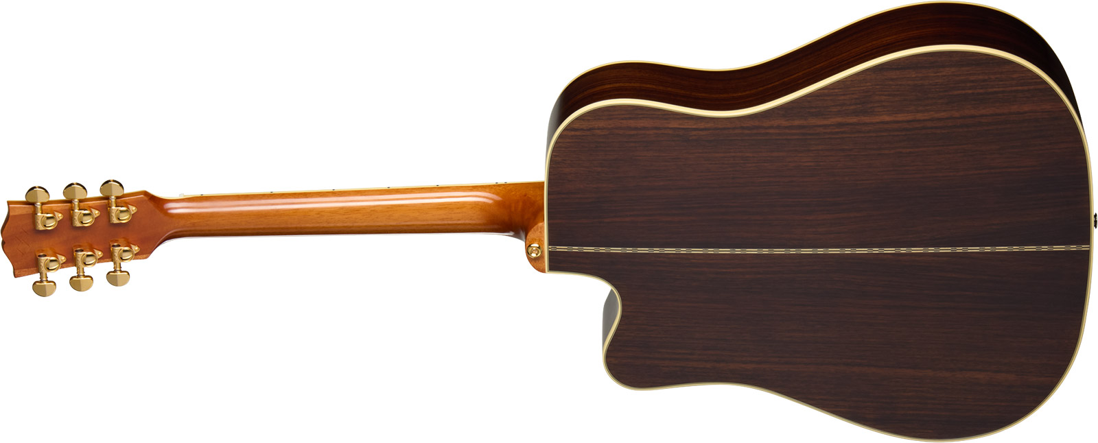 Epiphone Hummingbird Deluxe Ec Inspired By Gibson Dreadnought Cw Epicea Palissandre Eb - Natural - Folk-Gitarre - Variation 1