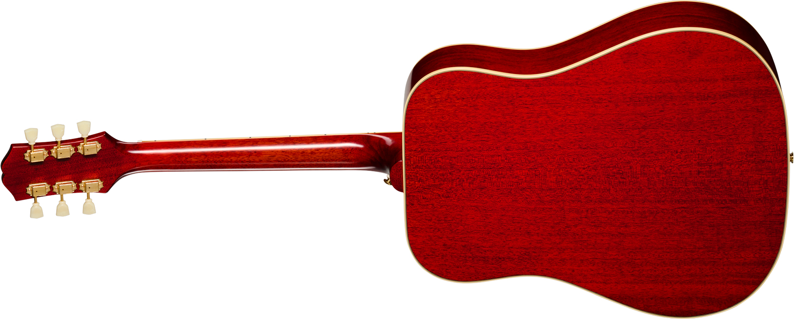 Epiphone Hummingbird Standard Ibg Dreadnought Epicea Acajou Rw - Cherry Sunburst - Folk-Gitarre - Variation 1