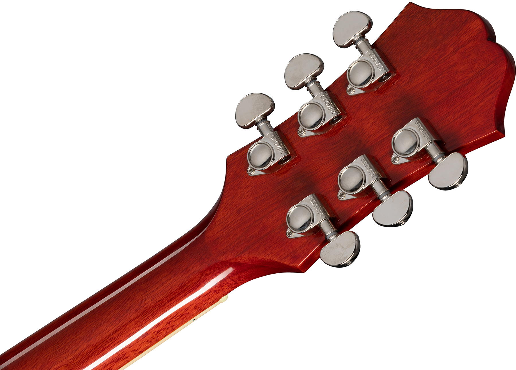 Epiphone Hummingbird Studio Dreadnought Epicea Acajou Pf - Faded Cherry - Elektroakustische Gitarre - Variation 4