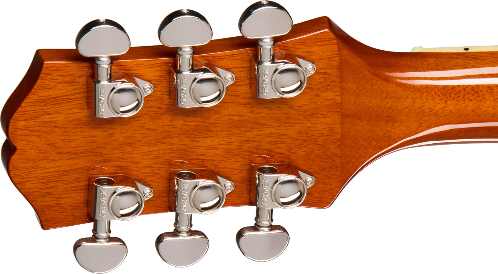 Epiphone Hummingbird Studio Ec Ibg Dreadnought Cw Epicea Acajou Rw - Heritage Cherry Sunburst - Folk-Gitarre - Variation 5