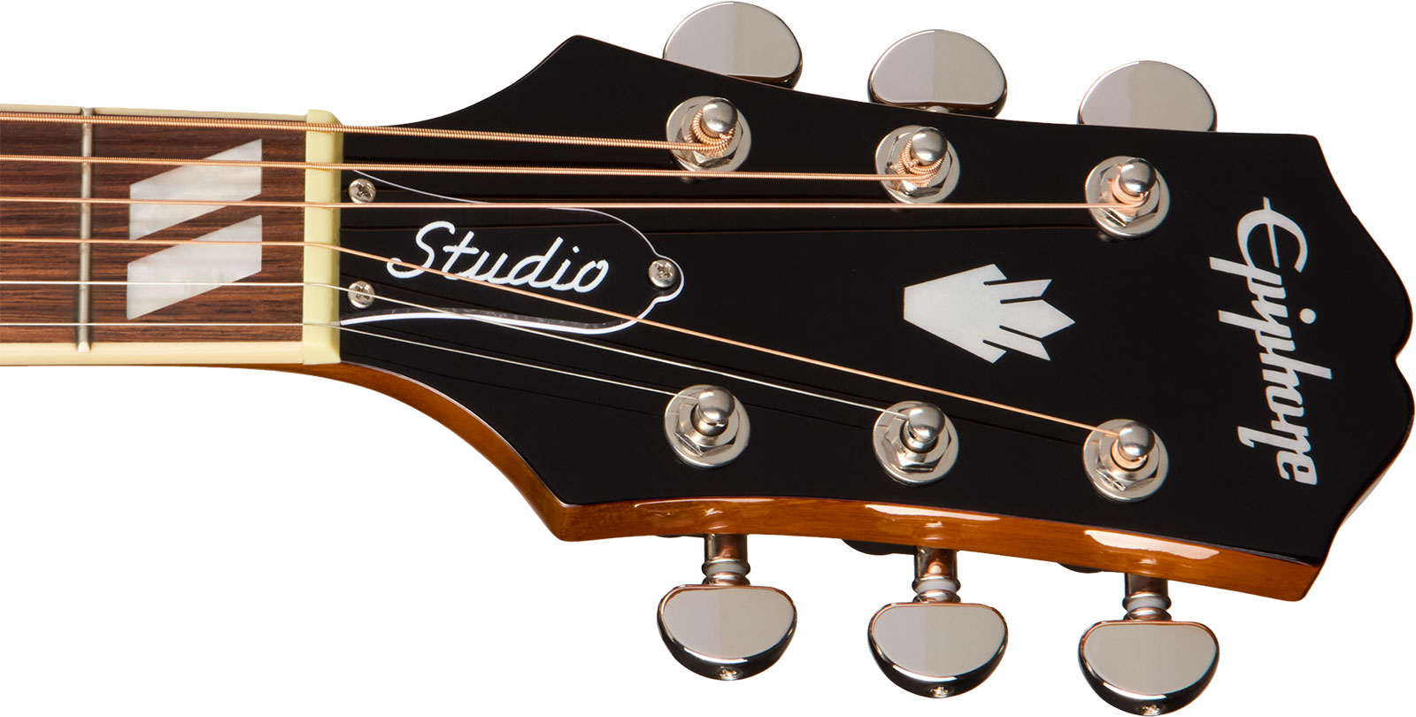 Epiphone Hummingbird Studio Ibg Dreadnought Epicea Acajou Rw - Natural - Folk-Gitarre - Variation 4