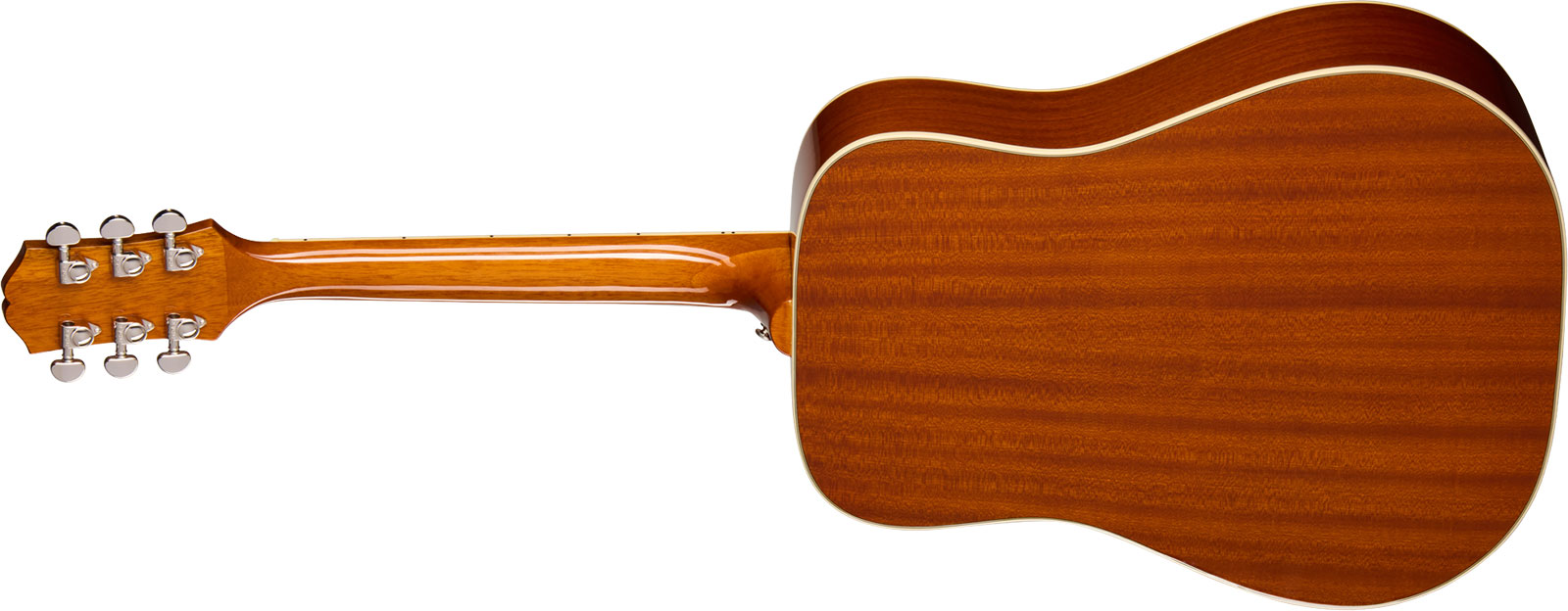 Epiphone Hummingbird Studio Lh Gaucher Ibg Dreadnought Epicea Acajou Rw - Natural - Folk-Gitarre - Variation 1