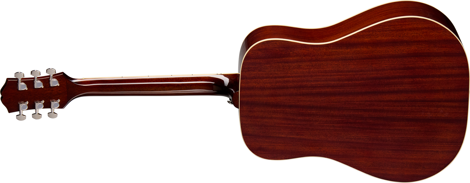 Epiphone Hummingbird Tribute Dreadnought Shsc Epicea Acajou Lau - Antique Natural - Folk-Gitarre - Variation 1