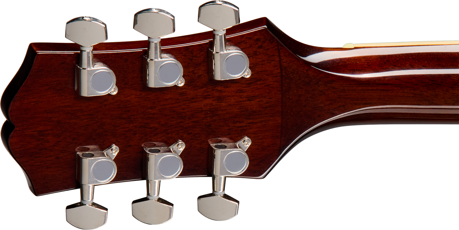 Epiphone Hummingbird Tribute Dreadnought Shsc Epicea Acajou Lau - Antique Natural - Folk-Gitarre - Variation 5