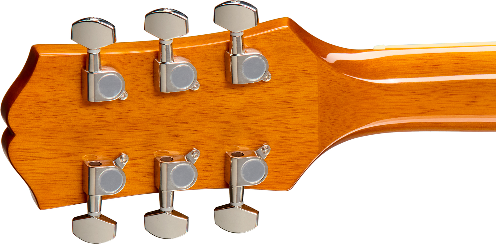 Epiphone Hummingbird Tribute Dreadnought Shsc Epicea Acajou Lau - Heritage Sunburst - Folk-Gitarre - Variation 5