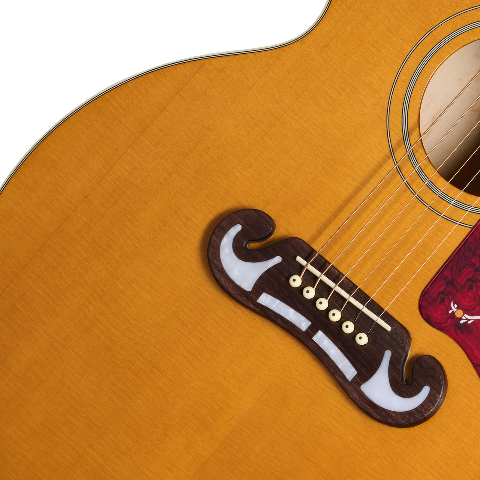 Epiphone J200 Studio Ec Ibg Jumbo Cw Epicea Acajou Rw - Natural - Folk-Gitarre - Variation 3