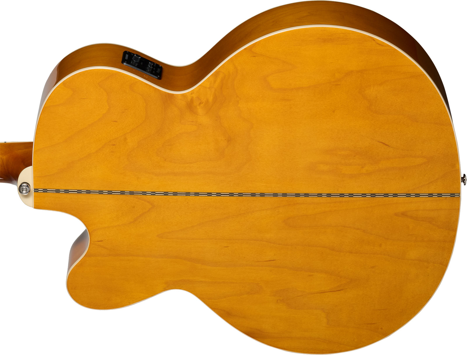 Epiphone J200 Studio Ec Ibg Jumbo Cw Epicea Acajou Rw - Natural - Folk-Gitarre - Variation 4