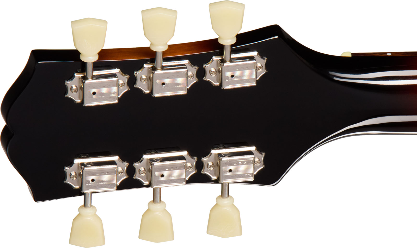 Epiphone J200 Studio Ec Ibg Jumbo Cw Epicea Acajou Rw - Vintage Sunburst - Folk-Gitarre - Variation 6