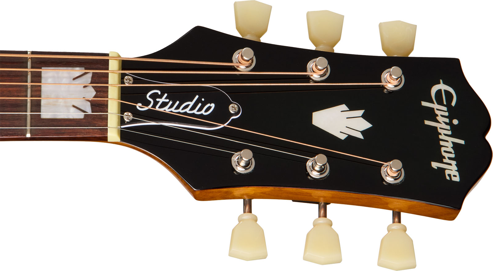 Epiphone J200 Studio Ibg Jumbo Epicea Acajou Rw - Natural - Folk-Gitarre - Variation 4