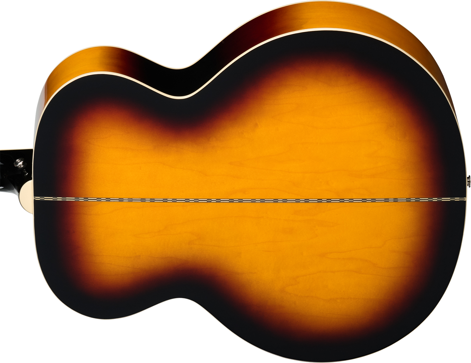 Epiphone J200 Studio Lh Gaucher Ibg Jumbo Epicea Acajou Rw - Vintage Sunburst - Folk-Gitarre - Variation 4