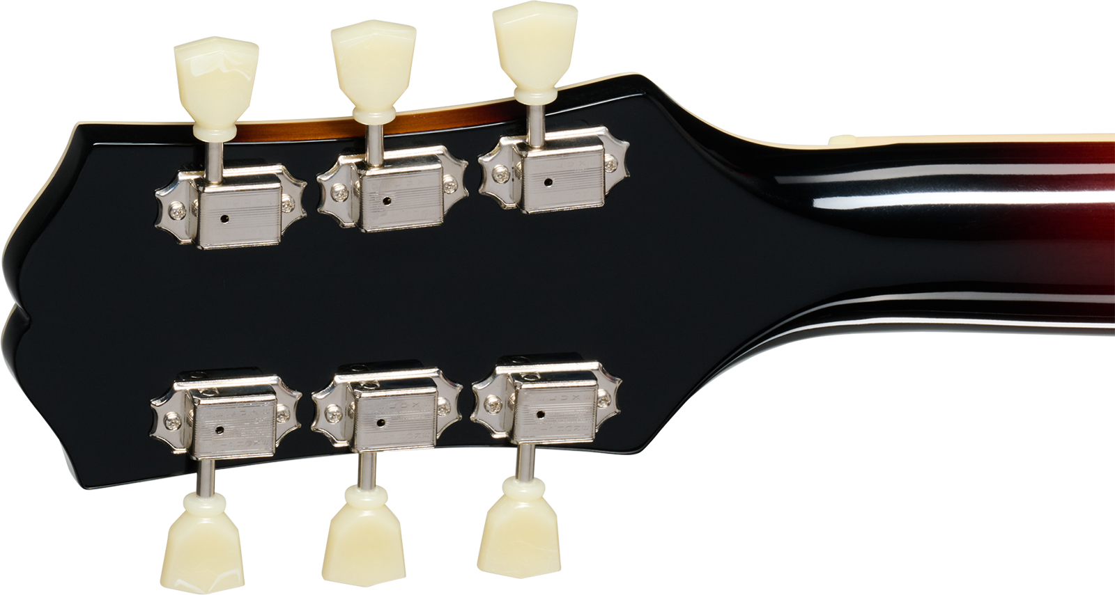 Epiphone J200 Studio Lh Gaucher Ibg Jumbo Epicea Acajou Rw - Vintage Sunburst - Folk-Gitarre - Variation 5