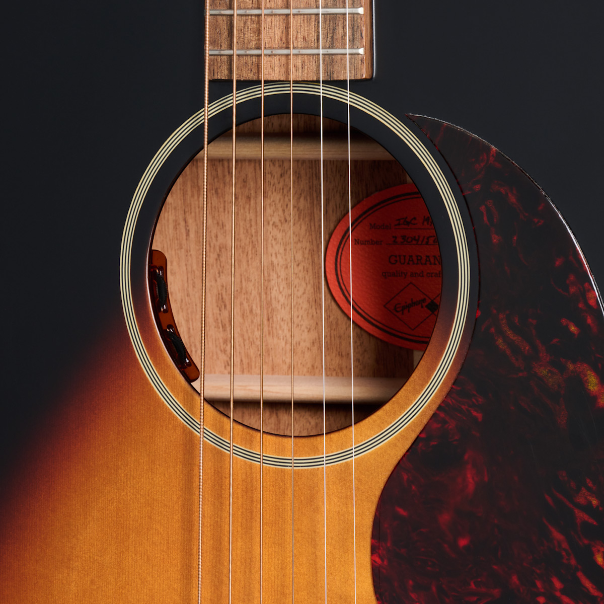 Epiphone J45 1942 Banner Reissue Inspired By Dreadnought Epicea Acajou Lau - Vintage Sunburst - Folk-Gitarre - Variation 3