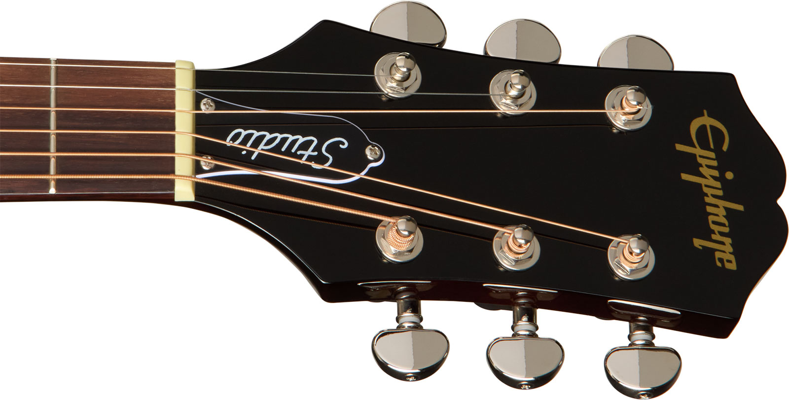 Epiphone J45 Studio Ec Ibg Dreadnought Cw Epicea Acajou Rw - Vintage Sunburst - Folk-Gitarre - Variation 4