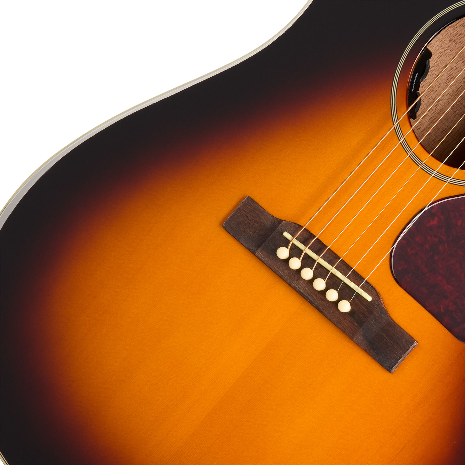 Epiphone J45 Studio Ibg Dreadnought Epicea Rw - Vintage Sunburst - Folk-Gitarre - Variation 3